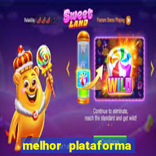 melhor plataforma pagante fortune tiger